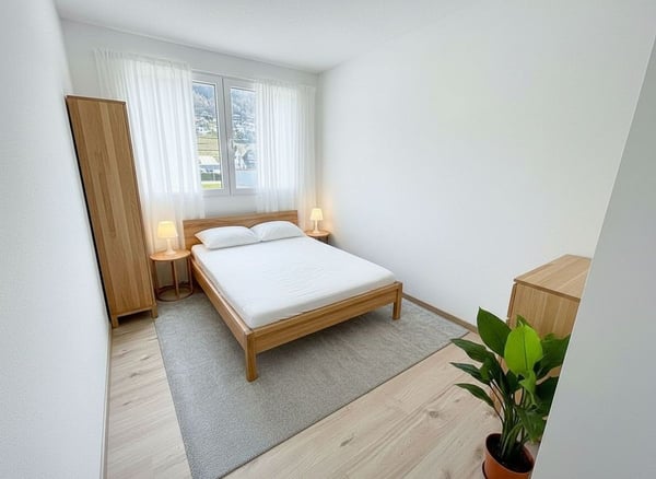 Attique lumineux avec grande terrasse et vue sur le lac - Cheyres 4