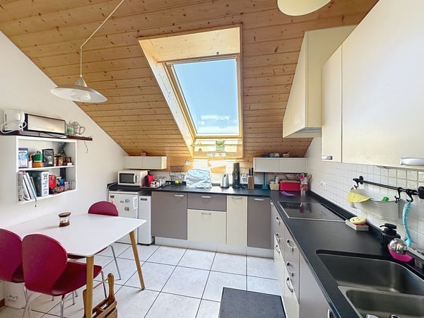 Duplex lumineux aux volumes généreux au coeur de Servion 7