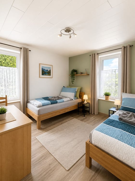 Bien rare et élégant, offrant un cadre idéal pour une famille ou une activité B&B, avec vue spectaculaire 5