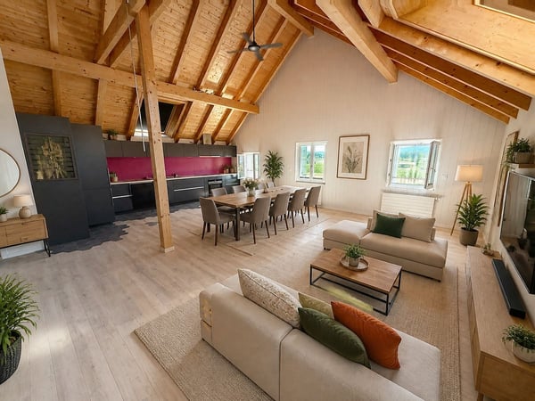 Charmante 4,5-Zimmer-Wohnung mit separatem Eingang, Privatgarten und Weitsicht 3