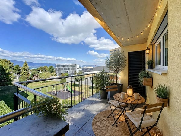 Lumière, espace et belle échappée sur le lac : un appartement rénové au dernier étage 11