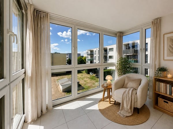 Lumière, espace et belle échappée sur le lac : un appartement rénové au dernier étage 5
