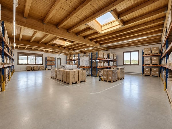 Surface commerciale de 207 m² d'un seul tenant, 2ème étage sans une seule marche, 3 places de parc extérieures comprises, libre de suite 5