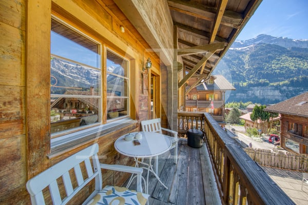 Appartement au charme d'antan au coeur de Champéry 7