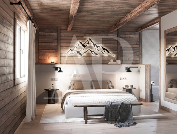 Exclusivité - Parcelles avec permis en force à vendre pour 2 chalets 10