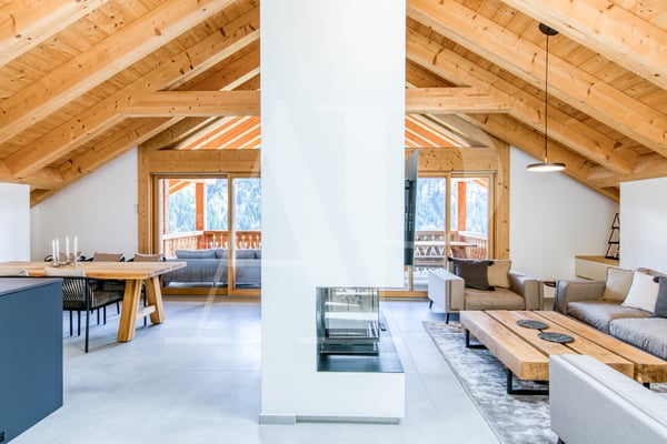 Penthouse d'exception à louer à la saison été comme hiver - Le Montagnier 2