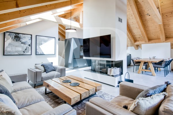 Penthouse d'exception à louer à la saison été comme hiver - Le Montagnier 1