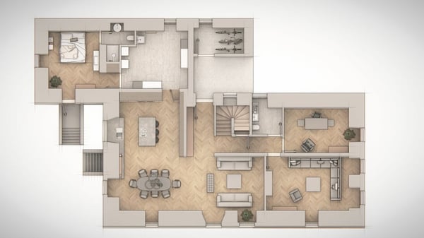 Maison de maître rénovée 3