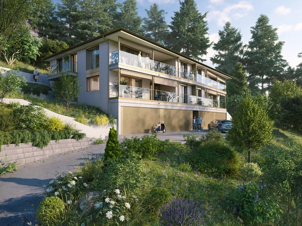 Vue exceptionnelle, appartement contemporain 1