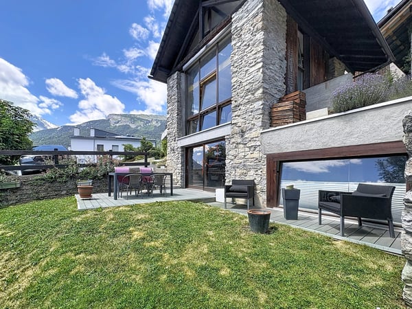 Grange - Ecurie rénovée avec vue et jardin à Savièse - Résidence secondaire possible 11