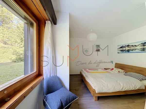 Crans-Montana, 3.5 pièces rénové avec jardin, à deux pas du centre 9
