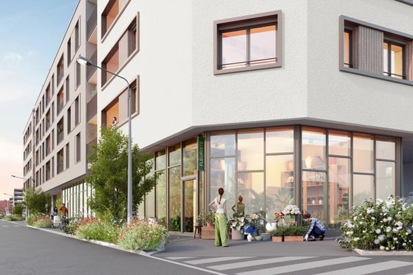 Surface commerciale de 182 m² au coeur du projet La Feuillée à Vevey 1
