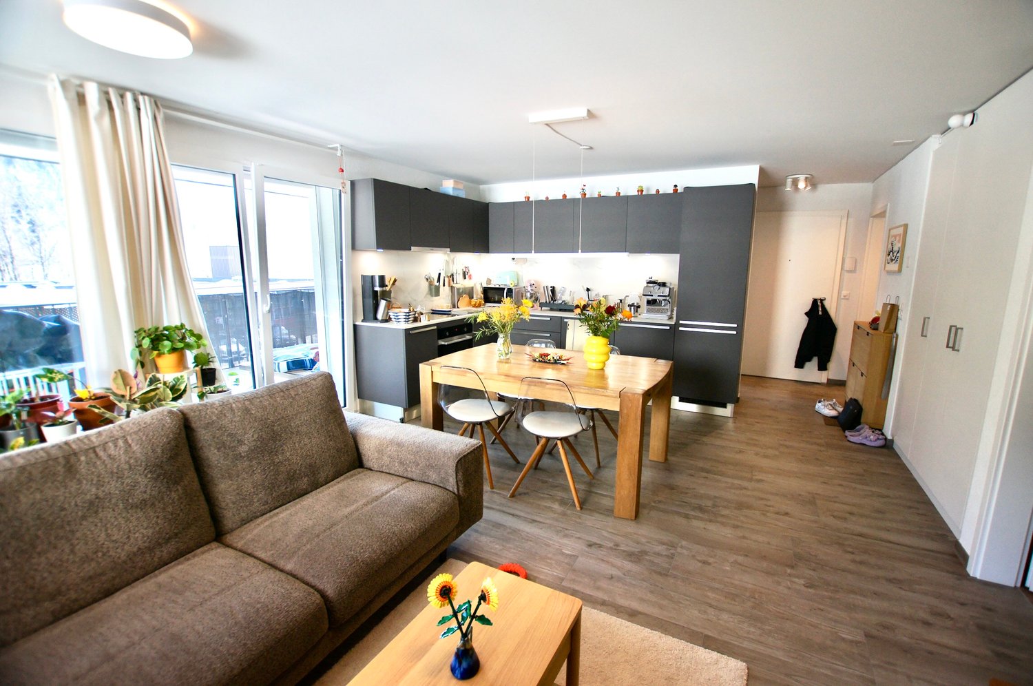 Immobilie in Remaufens - Magnifique appartement de 3,5 piÃ¨ces Ã  Remaufens, avec une place couverte - Bild 0