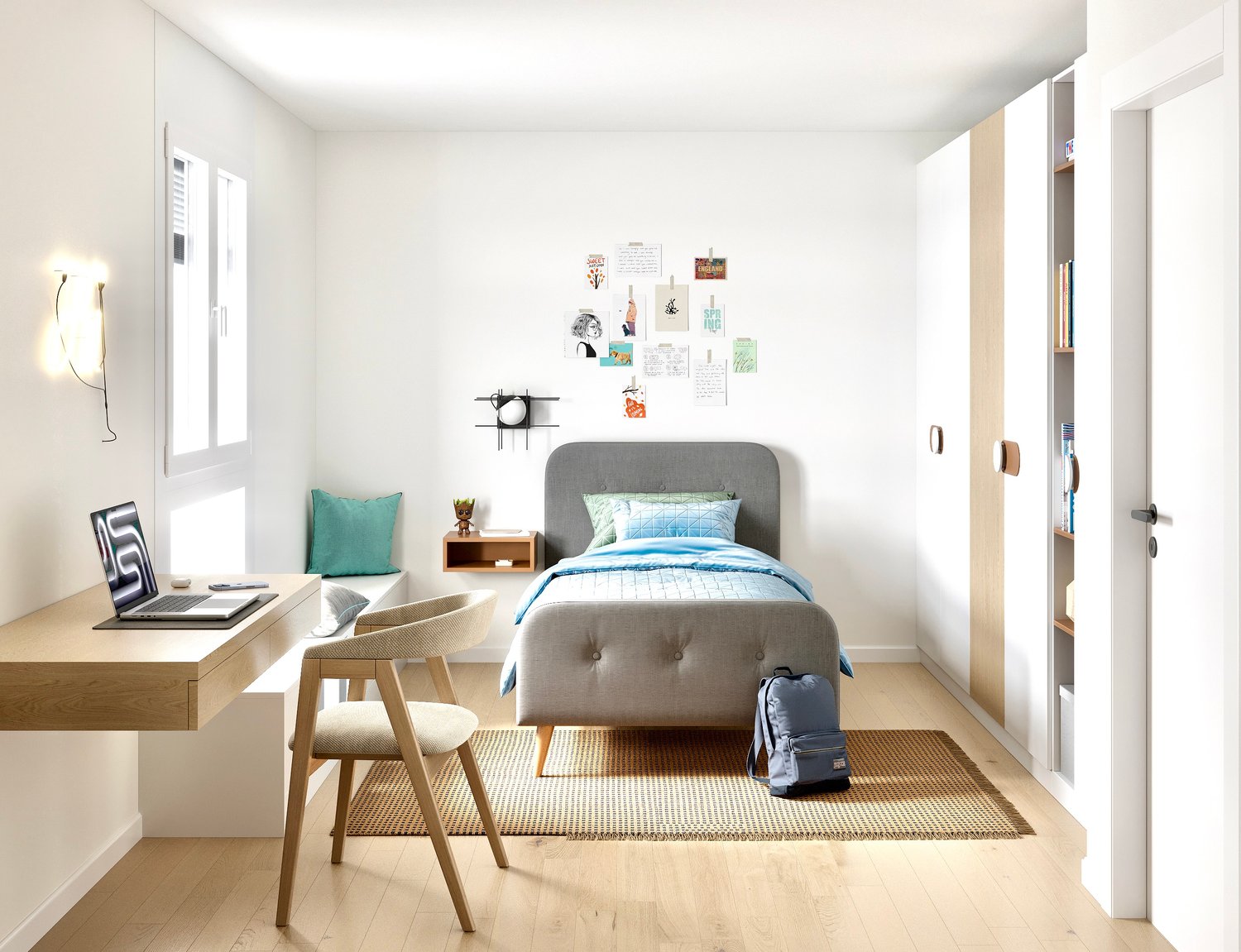 Immobilie in Attalens - Magnifique appartement de 4,5 pièces avec balcon à Attalens (A11) - Bild 7