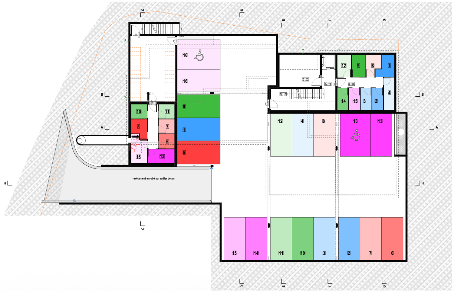 Immobilie in Remaufens - Attique, Appartement de 4.5 piÃ¨ces avec deux places inclus â€“ Lot 16 - Bild 7