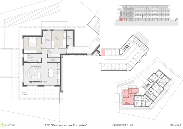 Appartement neuf de 3.5 pièces avec terrasse et jardin 4