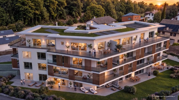Magnifique appartement neuf de 3.5 pièces au 2ième étage. 1