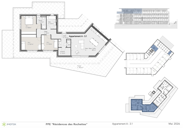 Attique de 4.5 pièces avec terrasse et jardin 5