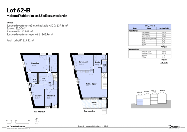 Duplex moderne de 5,5 pièces à Semsales – Nouvelle construction avec balcon et vue verdoyante 5