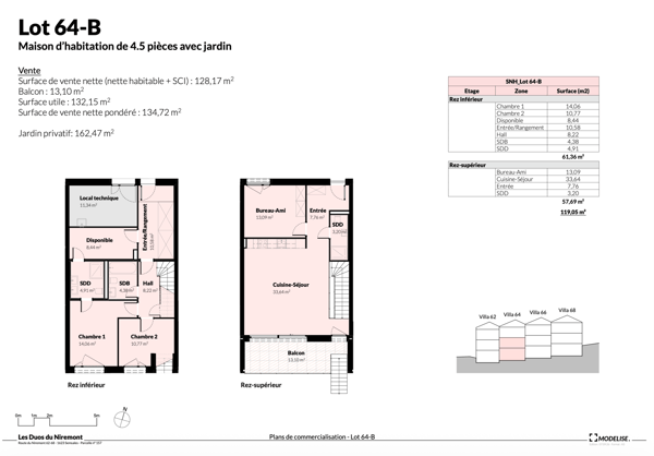 Duplex moderne de 4,5 pièces à Semsales – (lot 64B) 5