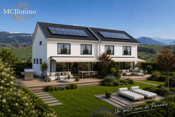 2224 / Villa Jumelée Vue Panoramique Au Hameau du Sens 2