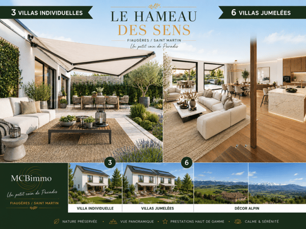 Notre nouvelle Promotion de Villas Vue Panoramique