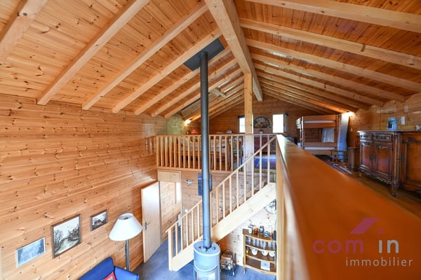 Val d'Hérens, joli chalet de 2002 vue imprenable à 180 9