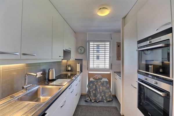 POUR INVESTISSEURS: APPARTEMENT LOUE DE 5,5 PIECES DANS UN QUARTIER TRES CALME AVEC UNE BELLE VUE 7
