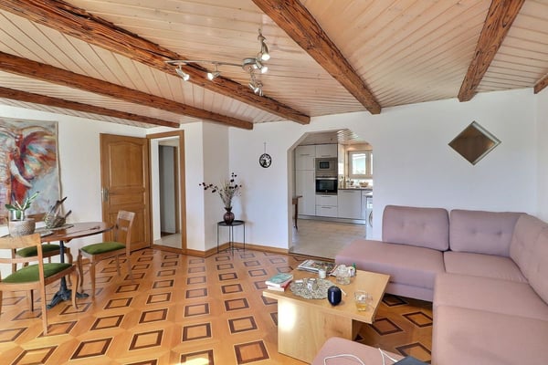IMMEUBLE DE 4 APPARTEMENTS A RENOVER AVEC VUE PANORAMIQUE EXCEPTIONNELLE SUR LE LAC LEMAN ET LES ALPES 7