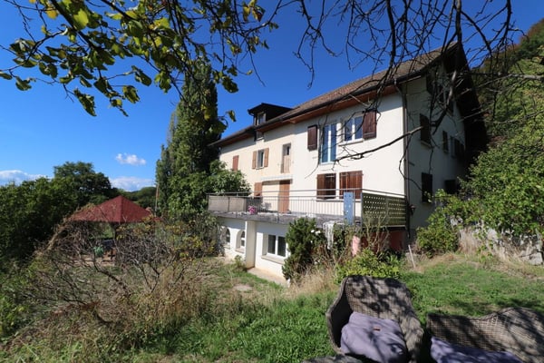IMMEUBLE DE 4 APPARTEMENTS A RENOVER AVEC VUE PANORAMIQUE EXCEPTIONNELLE SUR LE LAC LEMAN ET LES ALPES 4