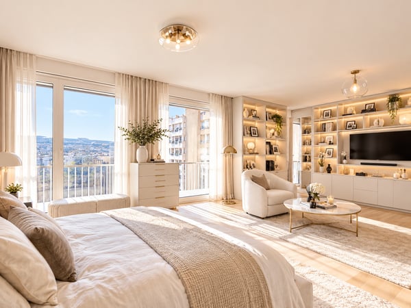 Superbe appartement traversant à Carouge 2