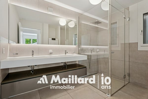 Vue lac et calme absolu pour ce bel appartement contemporain 13