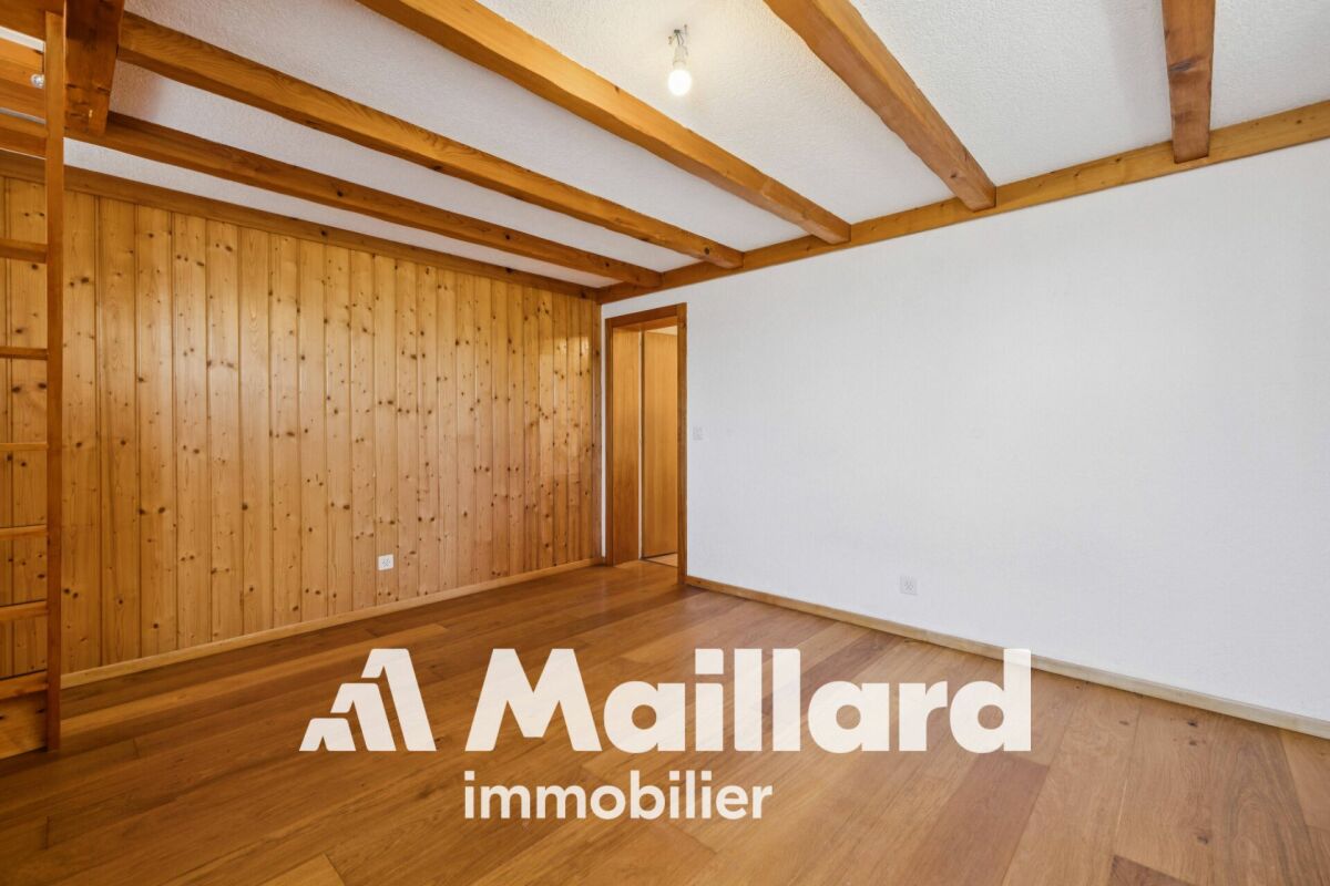 Charmant chalet individuel sur parcelle arborisée de 1'407 m²