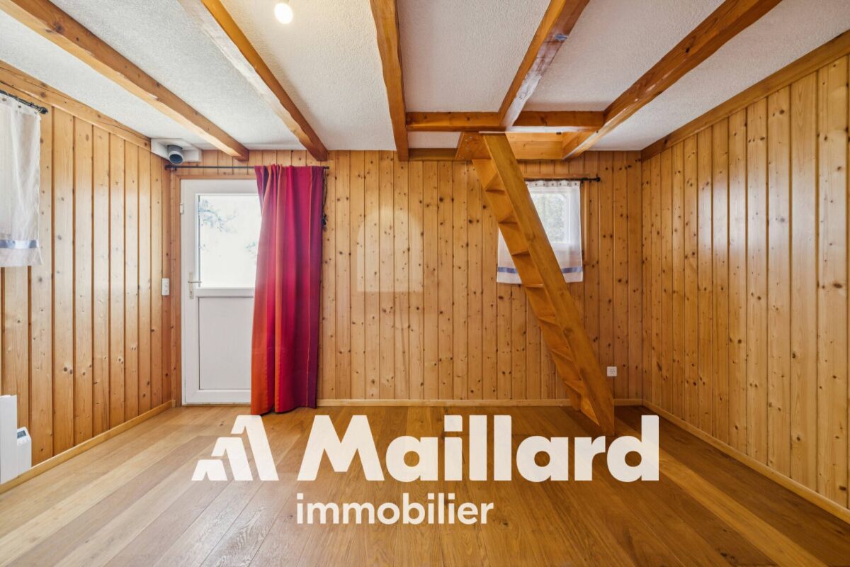 Charmant chalet individuel sur parcelle arborisée de 1'407 m²