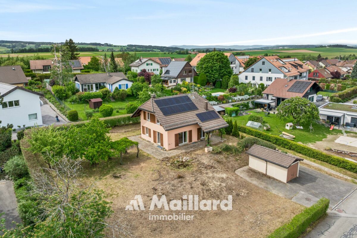 Belle villa individuelle à Carrouge VD