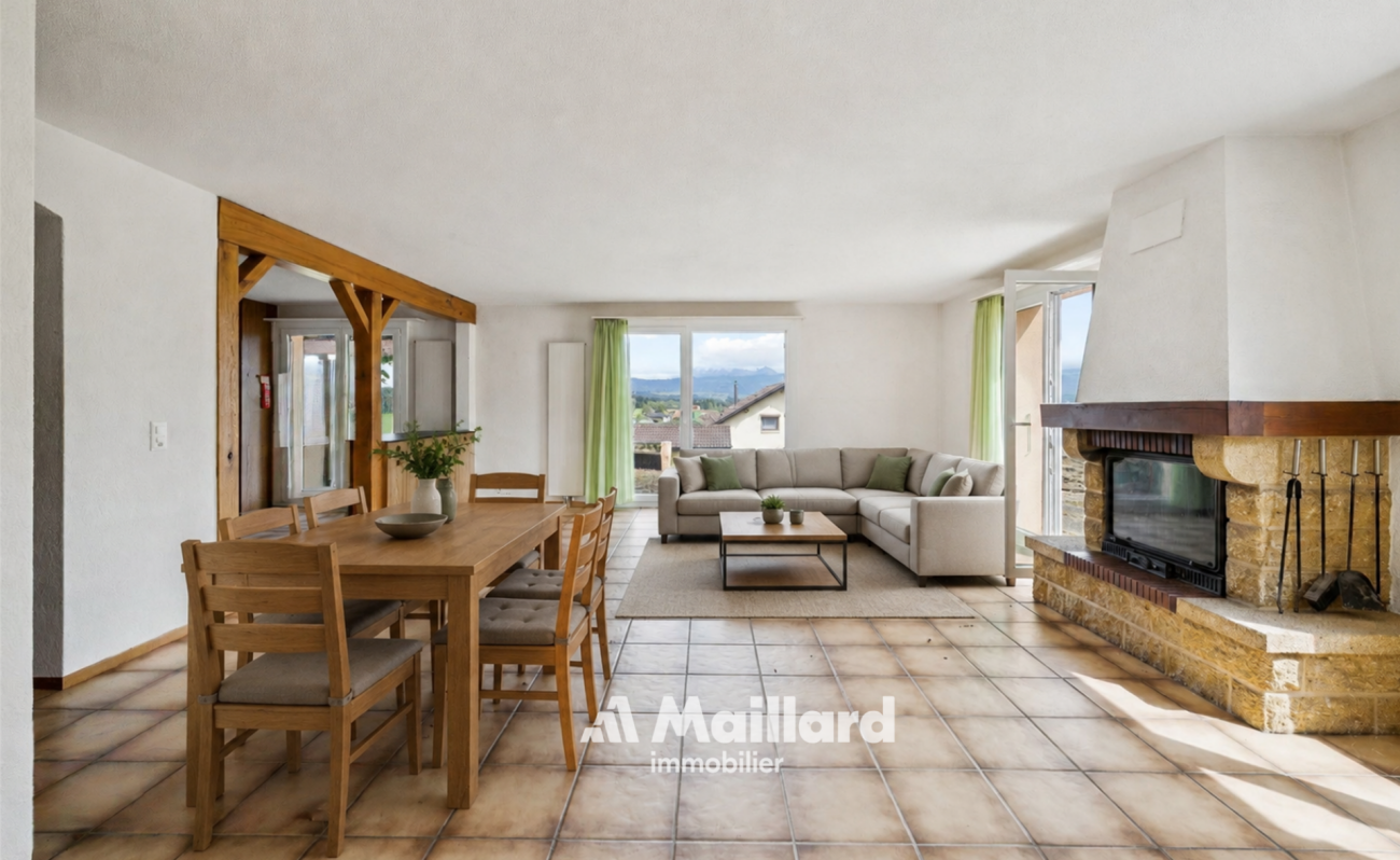 Belle villa individuelle à Carrouge VD