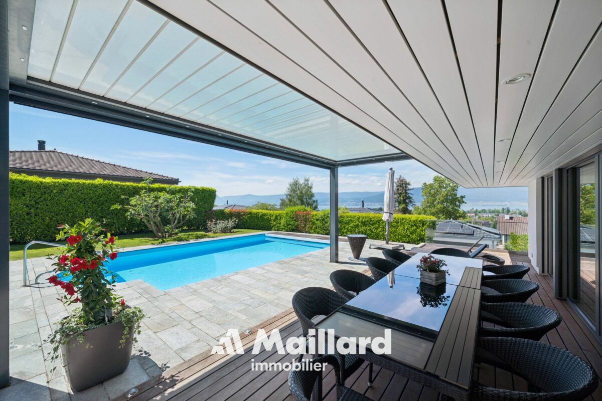 Cudrefin - Propriété exclusive avec piscine et panorama sur le lac