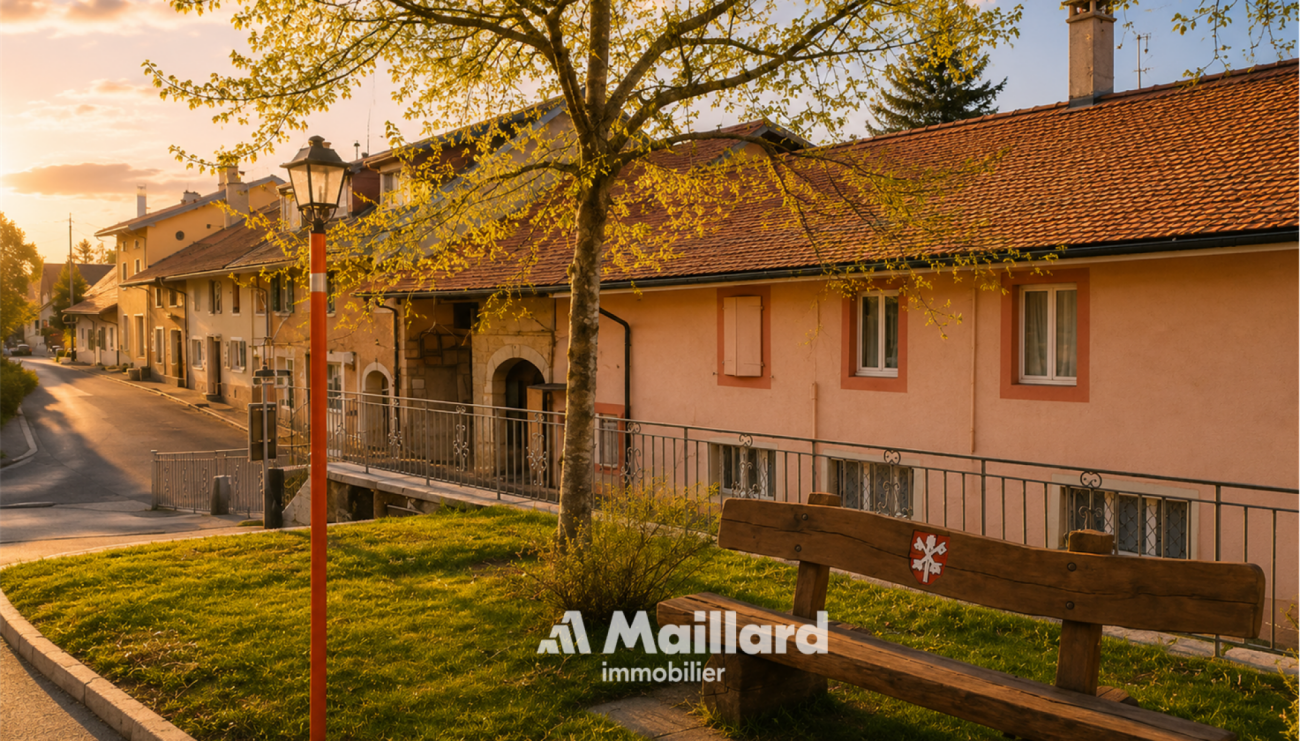 Villa contemporaine avec vue dégagée au coeur de Le Vaud