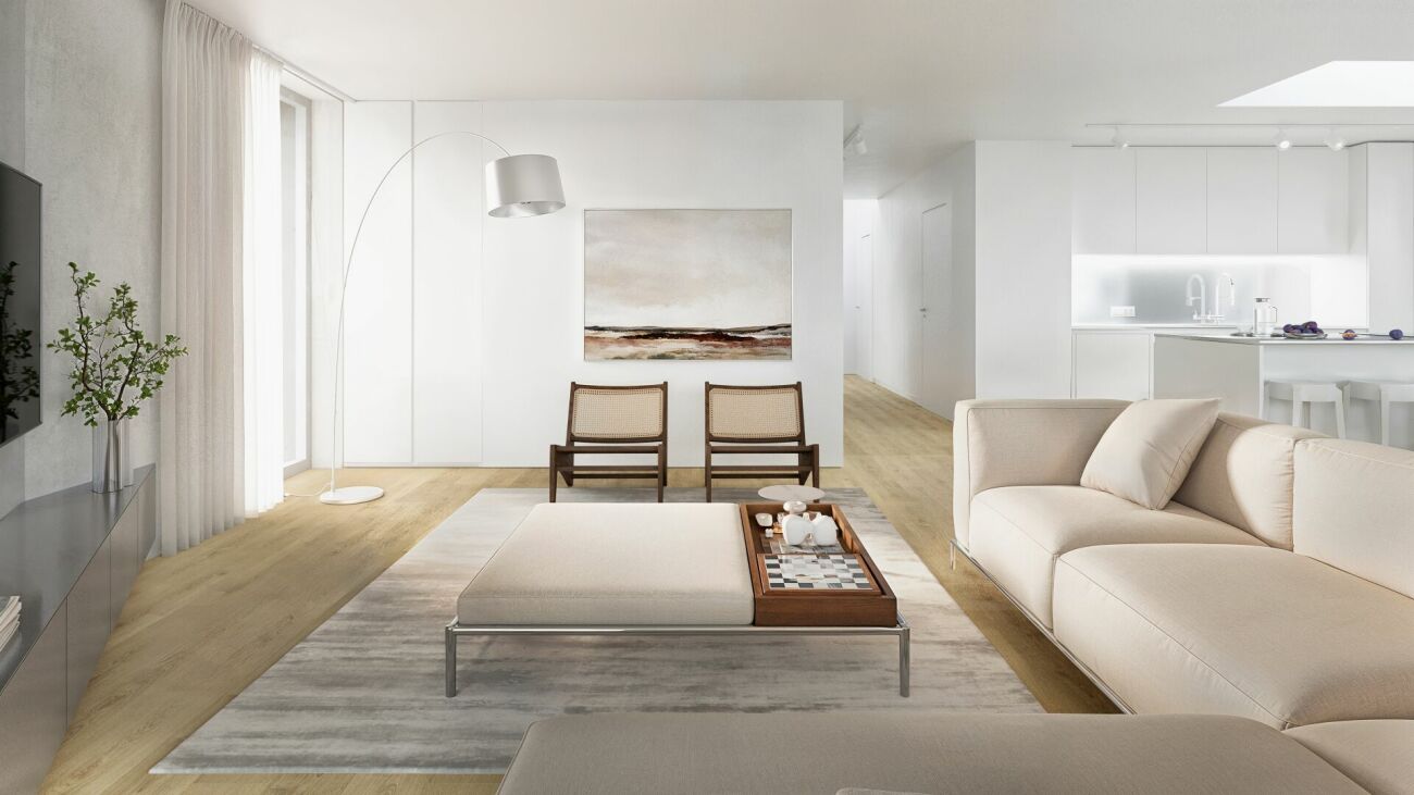 Magnifique et spacieux attique neuf avec grande terrasse de 96 m2
