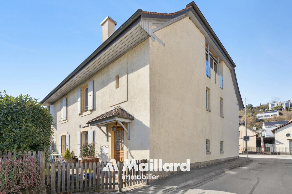 Grandson - Duplex avec jardin et places de parc
