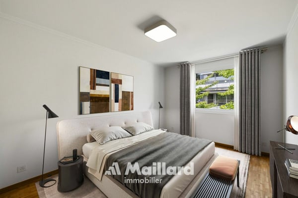Bel appartement de 3.5 pièces au calme au coeur de la ville 10