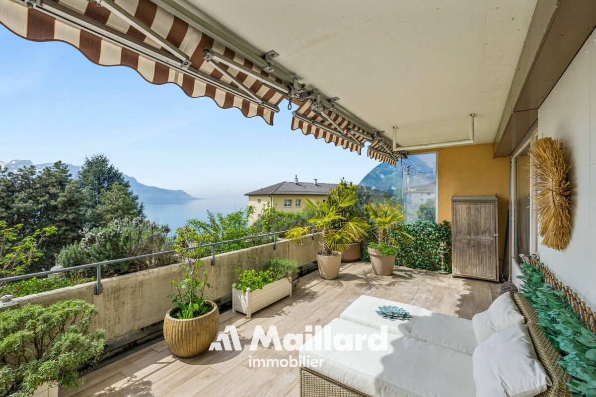 Appartement à Montreux avec magnifique vue