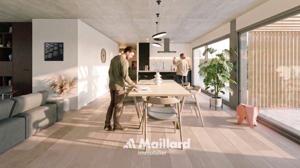 Magnifique projet de deux villas spacieuses et lumineuses, idéalement situées à Crissier 2