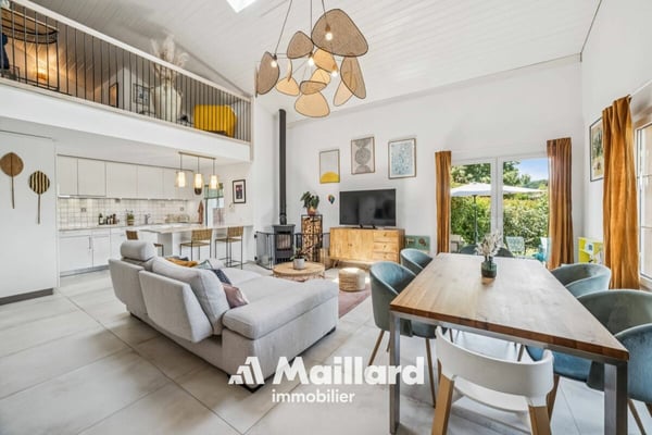 Villa-appartement coup de coeur avec grande terrasse et jardin 1