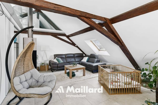 Spacieux duplex avec jardin privatif et places de parc 6
