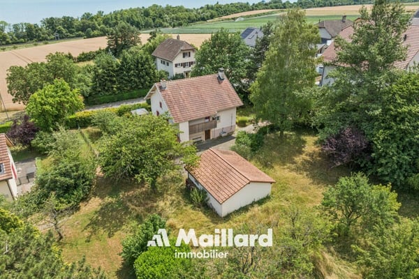 A louer - Maison individuelle avec vaste parcelle de plus de 1'900 m² 12
