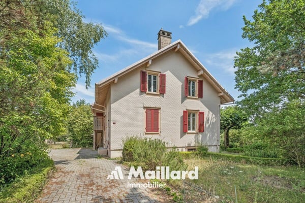 A louer - Maison individuelle avec vaste parcelle de plus de 1'900 m² 1