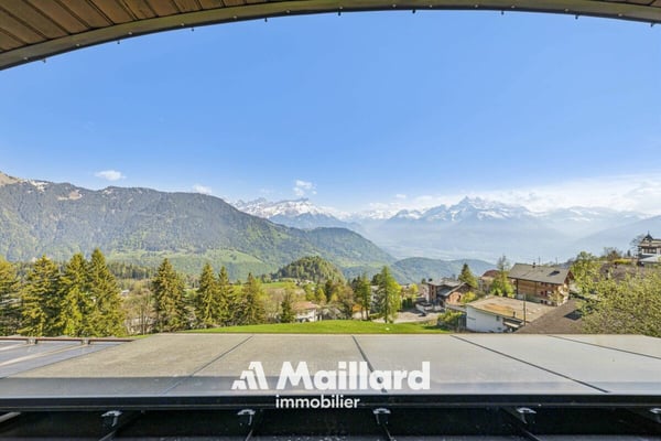 Ambiance cosy pour cet appartement de 3.5 pièces avec vue grandiose! 12