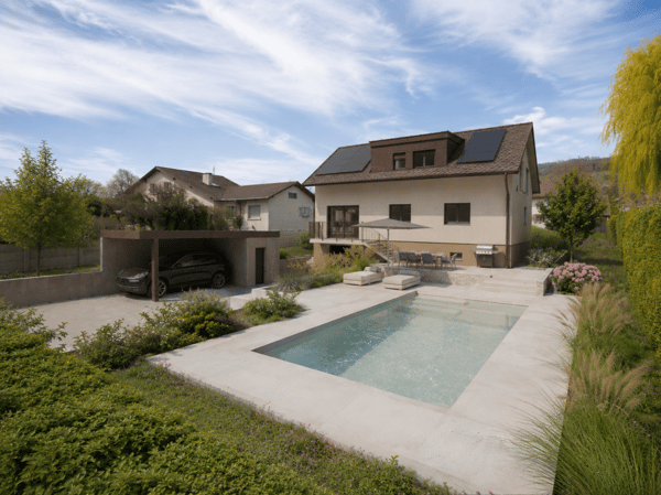 Magnifique villa individuelle avec piscine dans un cadre privilégié