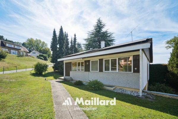 Maison de plain-pied 4.5 pièces avec grand jardin - Cheseaux-Noréaz 12